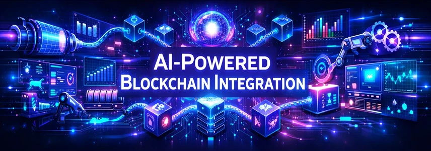 AI-powered blockchain integration services